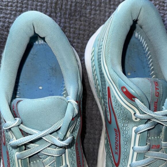 Brooks Ariel GTS 23 Mint Green Stability Running Walking Shoes Women’s Size 9 - Picture 8 of 14